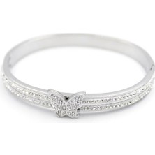 Kelebek Bilezik - Gümüş