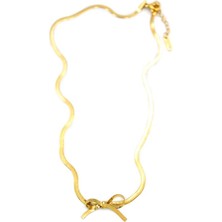 Fiyonk Kolye - Altın