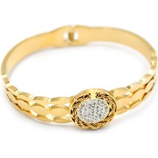 Örgü Bilezik - Altın