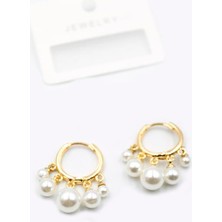 Inci Sallantılı Shakira Küpe - Altın