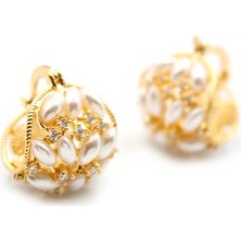 Inci Halka Küpe - Altın