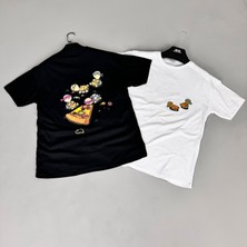 Tmb Kaplumbağa Oversize Tişört Siyah