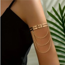 Girift Vintage Spirit Zincirli Kol Takısı Üst Kol Bileziği