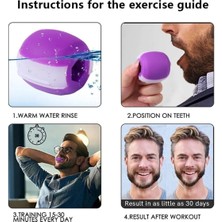 Serenity Haven Fitness Yüz Masseter Unisex Ağız Çene Egzersiz Kas Geliştirme Topu