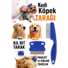 Kedi Köpek Tarağı – Bit, Kıl ve Parazit Temizleyici Ince Dişli Tarak Seti