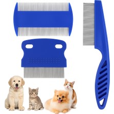 Kedi Köpek Tarağı – Bit, Kıl ve Parazit Temizleyici Ince Dişli Tarak Seti