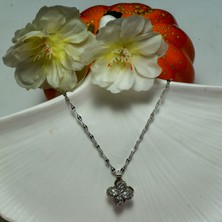 Chainbysilver Çelik Gümüşrengi Oynarlı Sallantılı Kolye