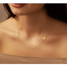 Davud Yıldızı 14 Ayar Altın Kolye