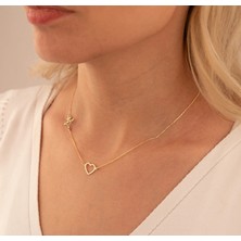 Uçak 14 Ayar Altın Kolye