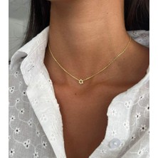 Yıldız 14 Ayar Altın Kolye