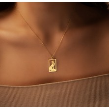 Asena 14 Ayar Altın Kolye