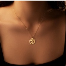 Kurt 14 Ayar Altın Kolye