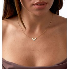 Yarasa 14 Ayar Altın Kolye