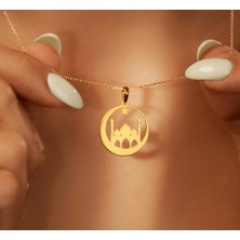 Camii 14 Ayar Altın Kolye