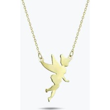 Su Perisi 14 Ayar Altın Kolye