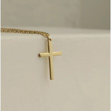 Haç 14 Ayar Altın Kolye