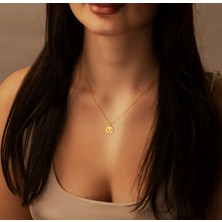 Sevgi Emojisi 14 Ayar Altın Kolye