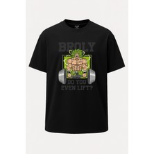Nirvoda Oversize Broly Lift Gym Fitness Unisex Tişört