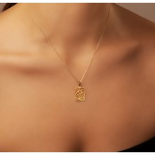 Doğa 14 Ayar Altın Kolye