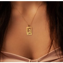 Ilk Dans 14 Ayar Altın Kolye