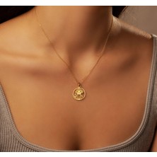 Yavru Maymun 14 Ayar Altın Kolye