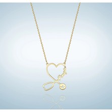 Doktor 14 Ayar Altın Kolye