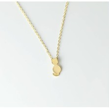 Kedi 14 Ayar Altın Kolye