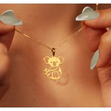 Koala 14 Ayar Altın Kolye