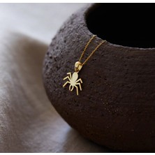 Akrep 14 Ayar Altın Kolye