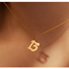 Sayı 14 Ayar Altın Kolye