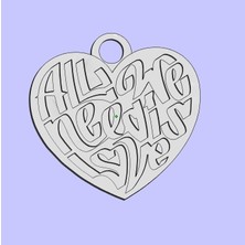 BYR Beatles'ın Tek Ihtiyacımız Olan Aşk Anahtarlığı (Plastik Aparattır!!!)