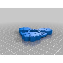 BYR Lsu Fidget Spinner - WINGNUT2K #2 (Plastik Aparattır!!!)