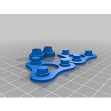 BYR 3 Rulman Fidget Spinner (Plastik Aparattır!!!)