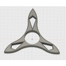 BYR Tri Spike Fidget Spinner (Plastik Aparattır!!!)