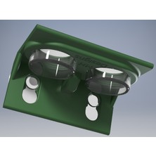 BYR Reptil Geko Besleme Çıkıntısı "M36" Kompakt (Plastik Aparattır!!!)