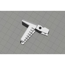 BYR Airsoft G36 Değiştirilmiş Şarjör Kolu/mandal Kombinasyonu (Plastik Aparattır!!!)