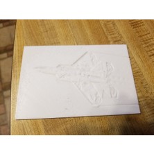 BYR Kanat Ucu Girdapları ve Art Yakıcı Taşbaskılı F-22 (Plastik Aparattır!!!)