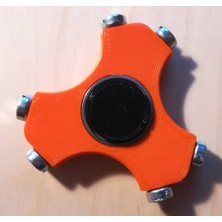 BYR 6x M5X10 Vidalı Fidget Spinner (Plastik Aparattır!!!)