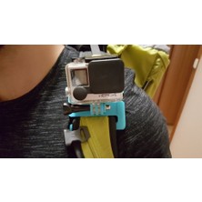 BYR Gopro Yürüyüş Sırt Çantası Omuz Askısı Montajı (Plastik Aparattır!!!)
