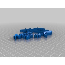 BYR 3D Hawaiian Balık Gölet Logosu (Plastik Aparattır!!!)