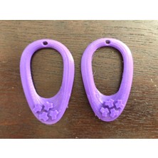 BYR Radyal Fin Döngü Küpeleri (Plastik Aparattır!!!)