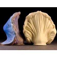 BYR Masaüstü Bitkisi: "garip Mantar 02" (Uzaylı Bitki Örtüsü 07) (Plastik Aparattır!!!)