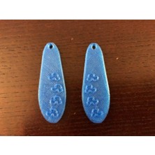 BYR Yamuk Karalama Küpe (Plastik Aparattır!!!)