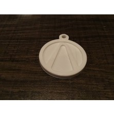 BYR Çift Taraflı Kasa Sembollü Anahtarlık (Plastik Aparattır!!!)