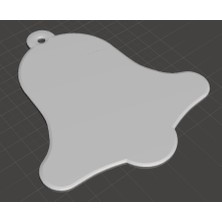 BYR Noel Ağacı Süsü - Noel Çanı (Plastik Aparattır!!!)