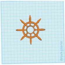 BYR Gemi Tekerleği Fidget Spinner (Plastik Aparattır!!!)