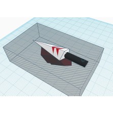 BYR Küçük Prenses Mononoke Dagger Anahtarlık (Plastik Aparattır!!!)