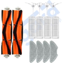 Asgard Grup Xiaomi Mop 2 Pro (MJST1SHW) -Mop 2 Lite Uyumlu 2 Ana Fırça 4 Yan Fırça 4 Filtre 4 Mop