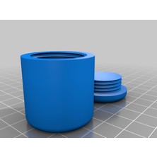 BYR Küçük Vidalı Kapaklı Konteyner (Plastik Aparattır!!!)