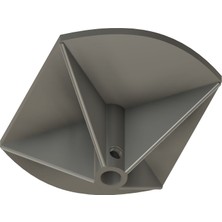 BYR Monoprice Hoparlör Standı Için Klipsch Beşli Tabanı (Plastik Aparattır!!!)